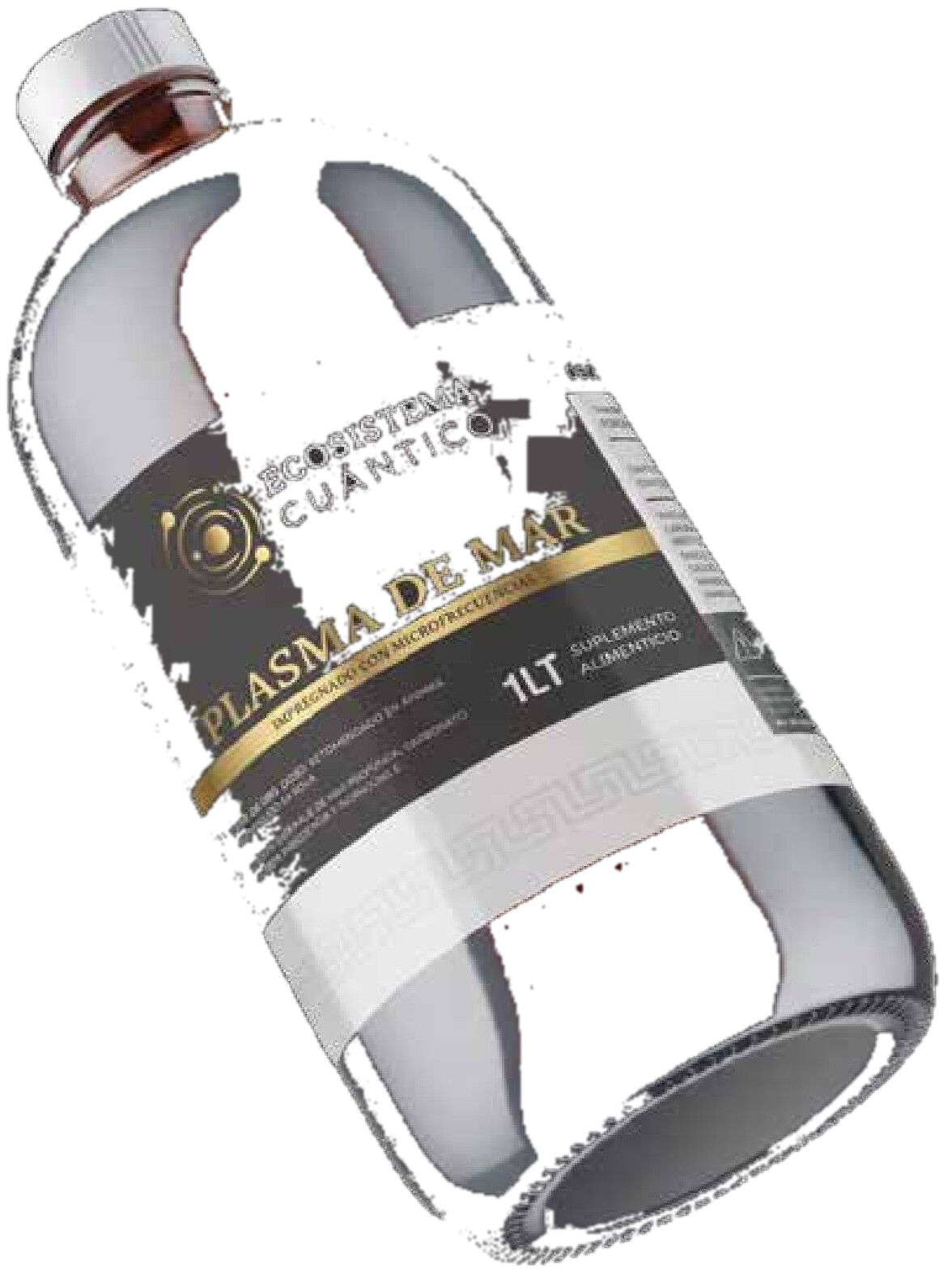 Botella Plasma de Mar 1LT Ecosistema Cuántico