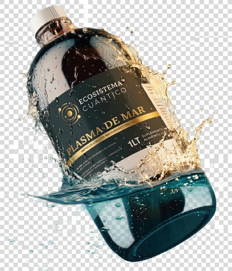 Plasma de Mar emergiendo del océano